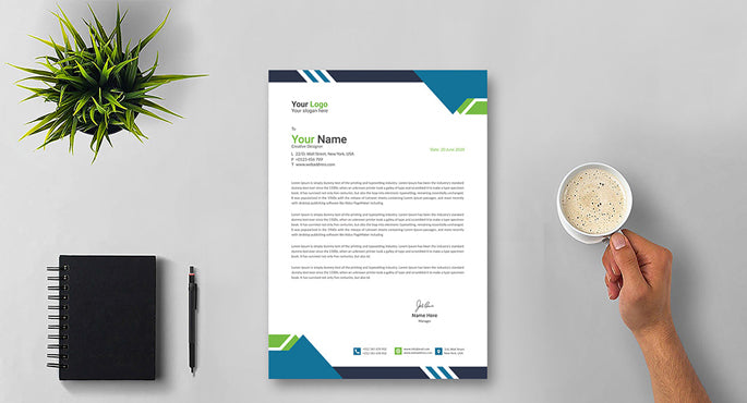 Professional Company Letterhead Design Ideas - You Can Customize