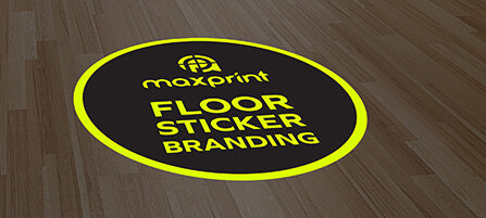 Floor Sticker Branding