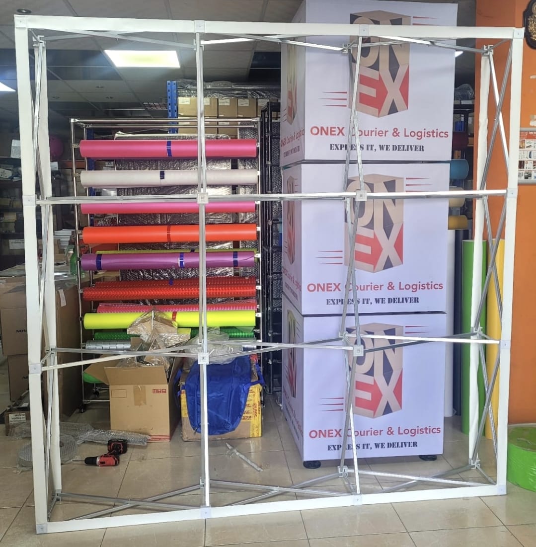 1 Fabric Popup Velcro Type - 3x4m