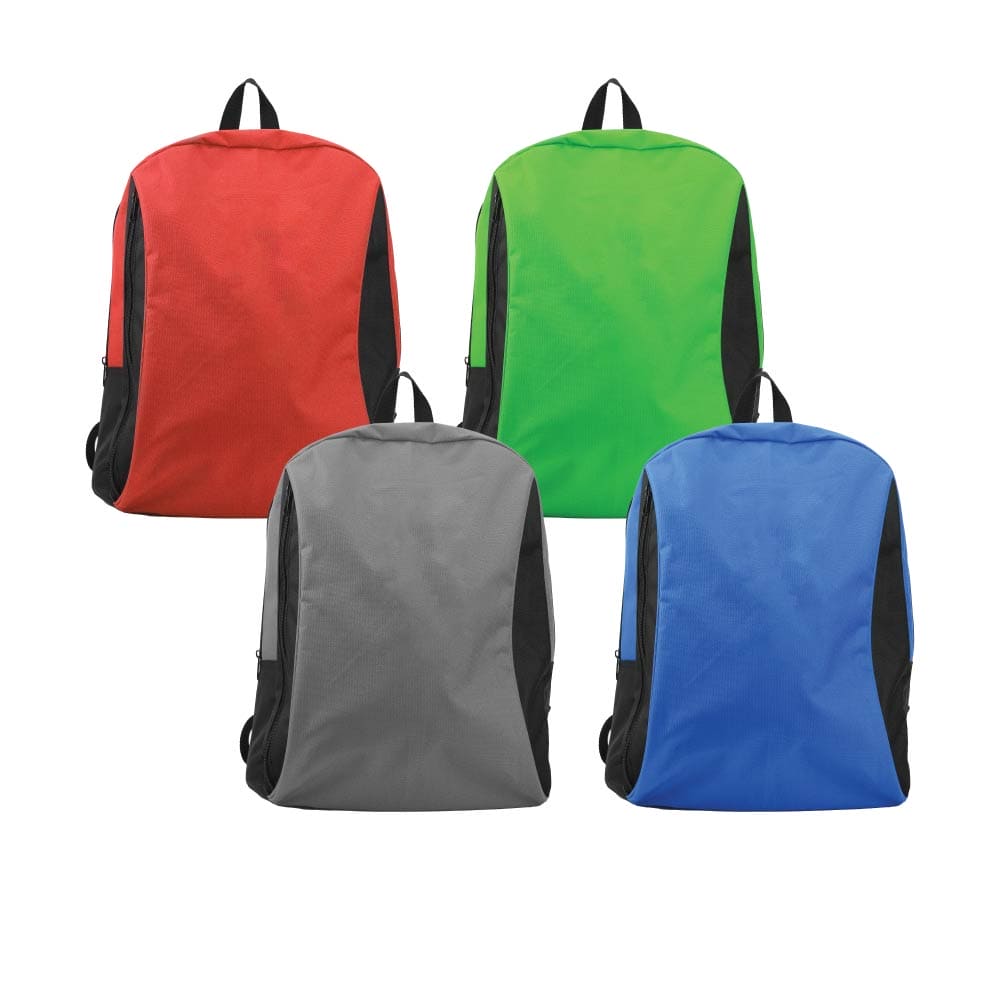 25 Two-toned Backpacks 600D Polyester Material