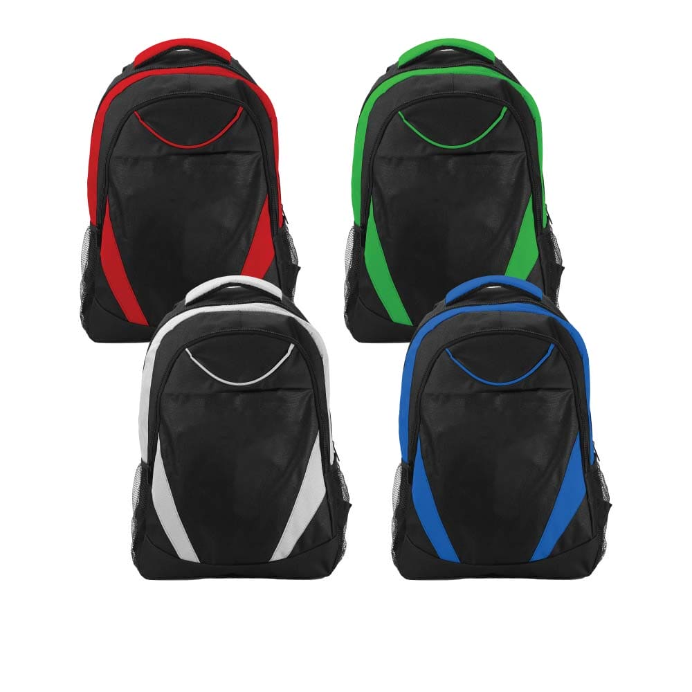 25 Two-toned Backpacks 600D Polyester Material