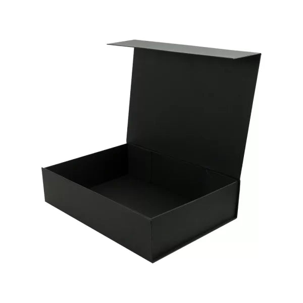 20 Black Plain Gift Box A3 Size with Magnetic Closure