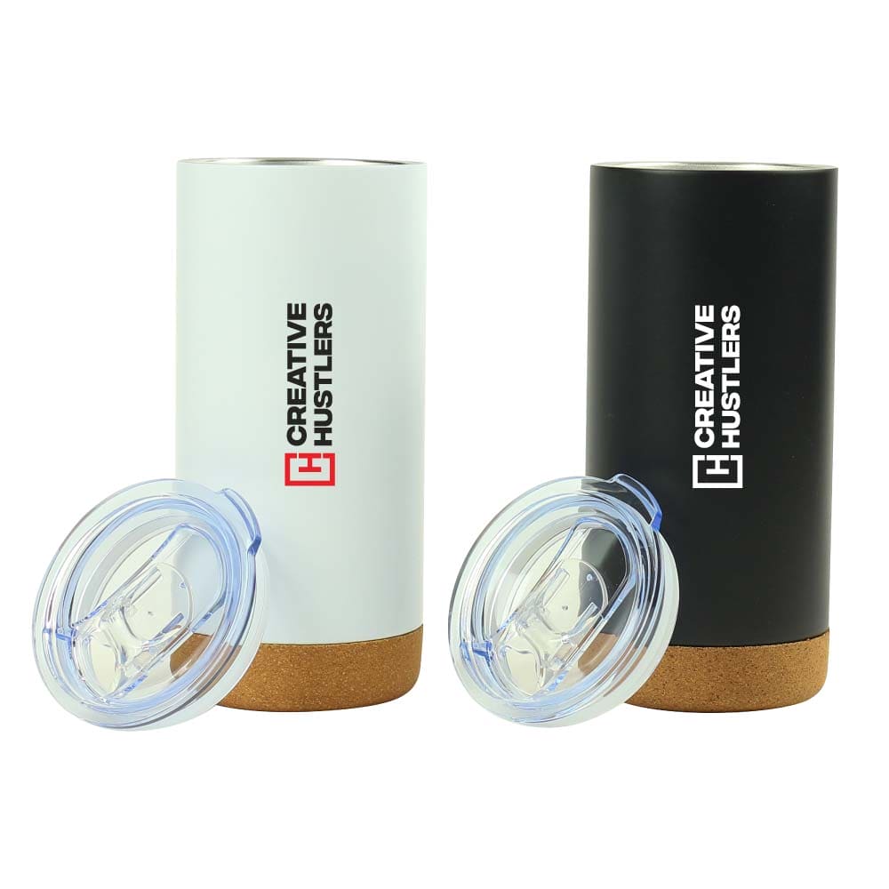 50 Travel Tumbler with Cork Base 450ml Stainless Steel