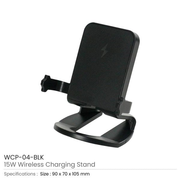 50 Desktop Wireless Charging Stands 15W Fast Charging