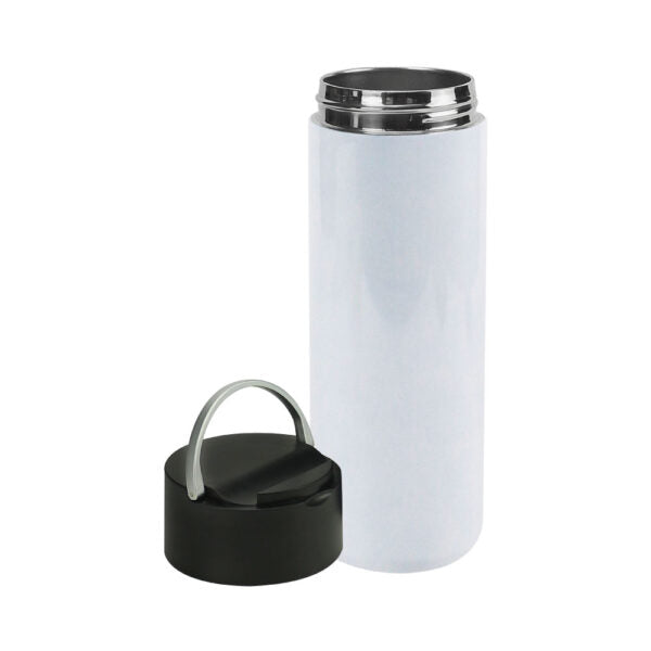 40 Double Wall SS Bottle, Twist-off Lid with Phone Holder 600 ml