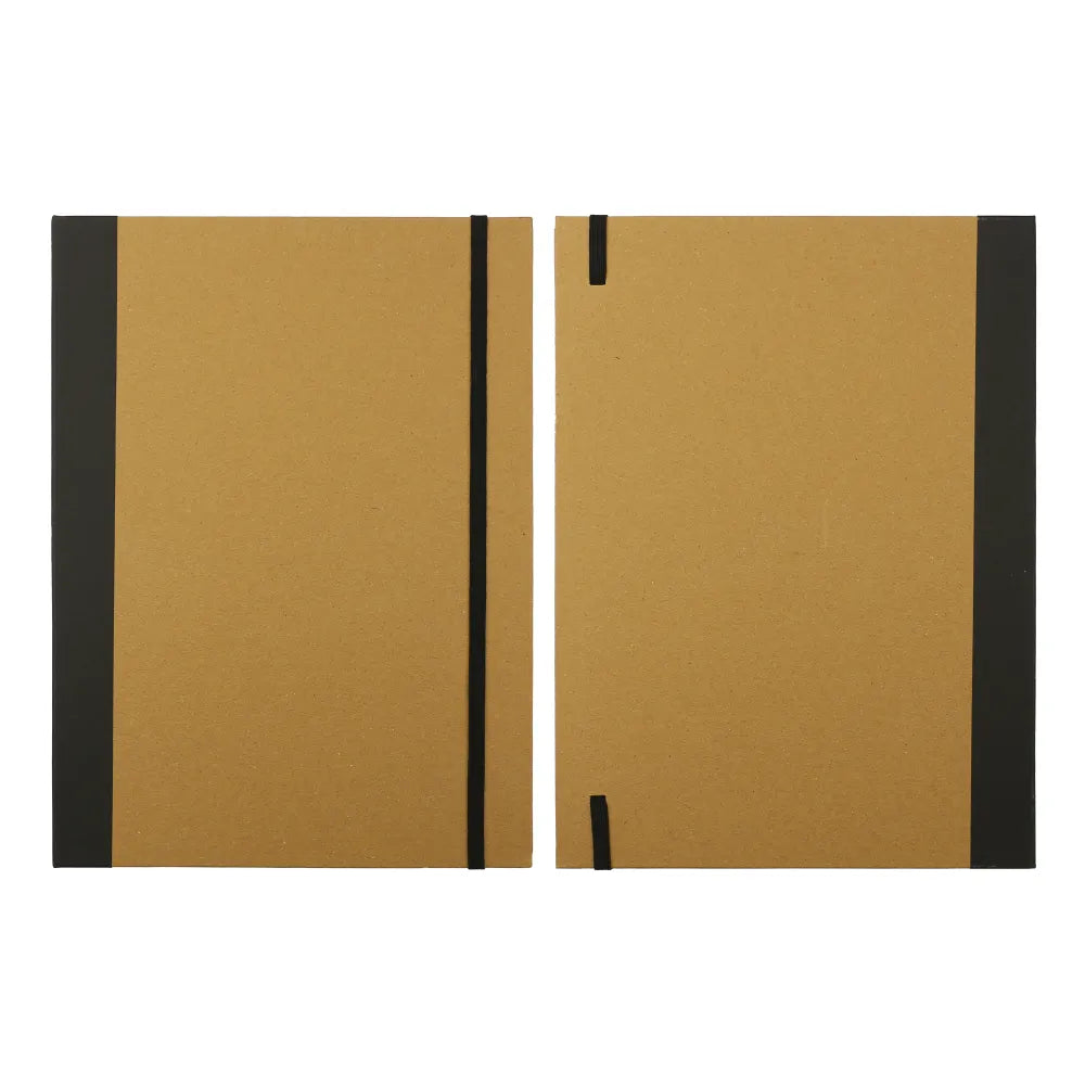 50 Eco-Friendly A4 Folders with Notepad Sticky Note Pen Card Slots