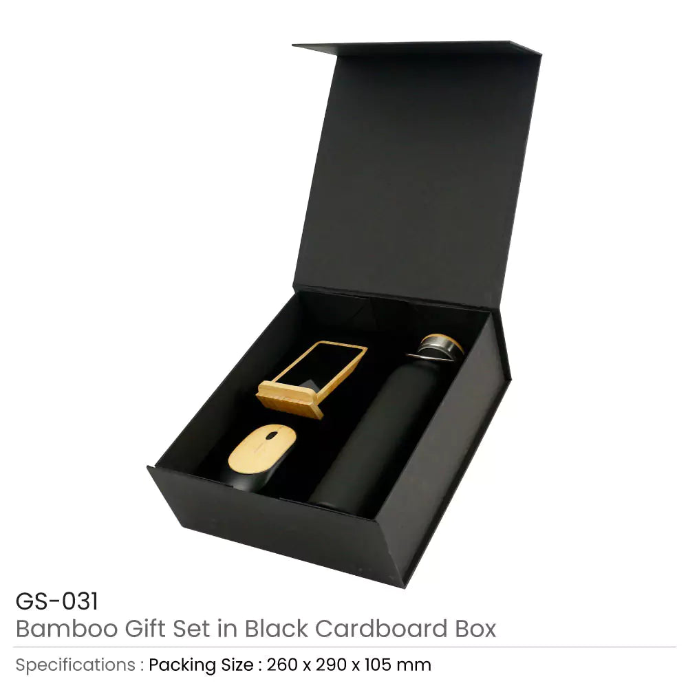 50 Gift Sets in a Black Cardboard Gift Box