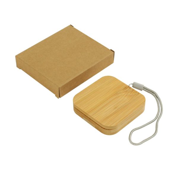 150 Multi-Charging Cable Set in Square Bamboo Case