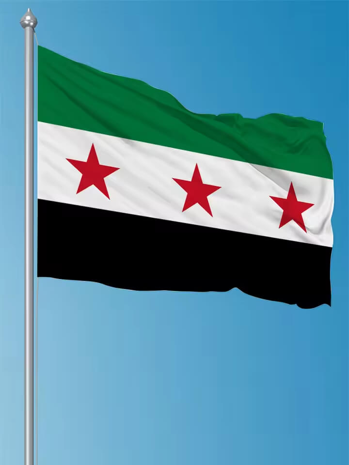 1pc 60 x 90cm Old Syria Flag