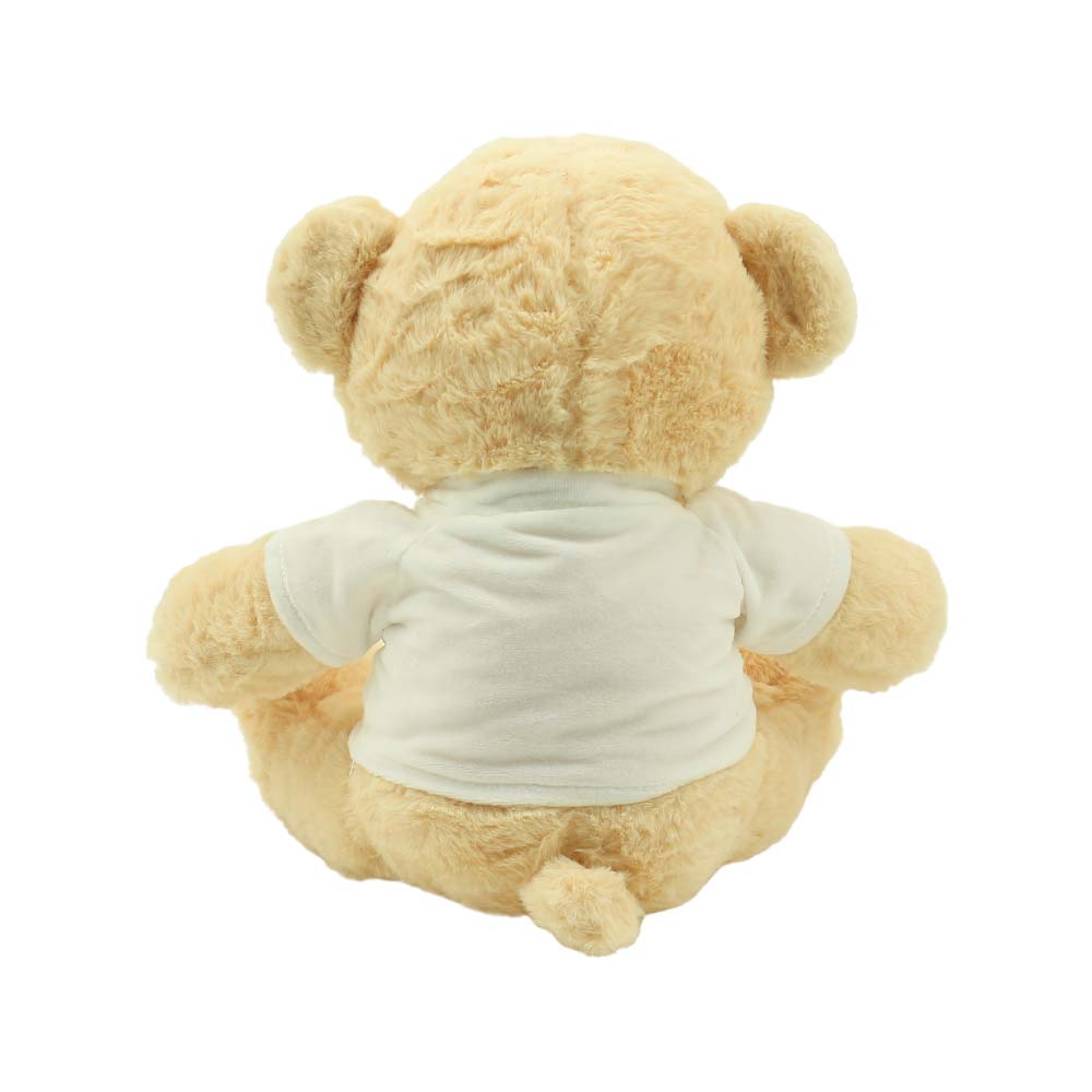 1 Promotional Teddy Bear Toys with Printable White Tshirt