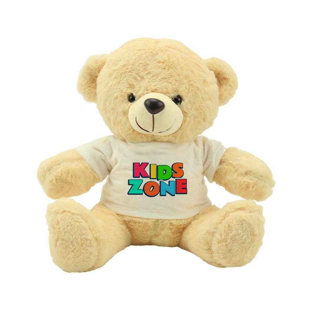 1 Promotional Teddy Bear Toys with Printable White Tshirt