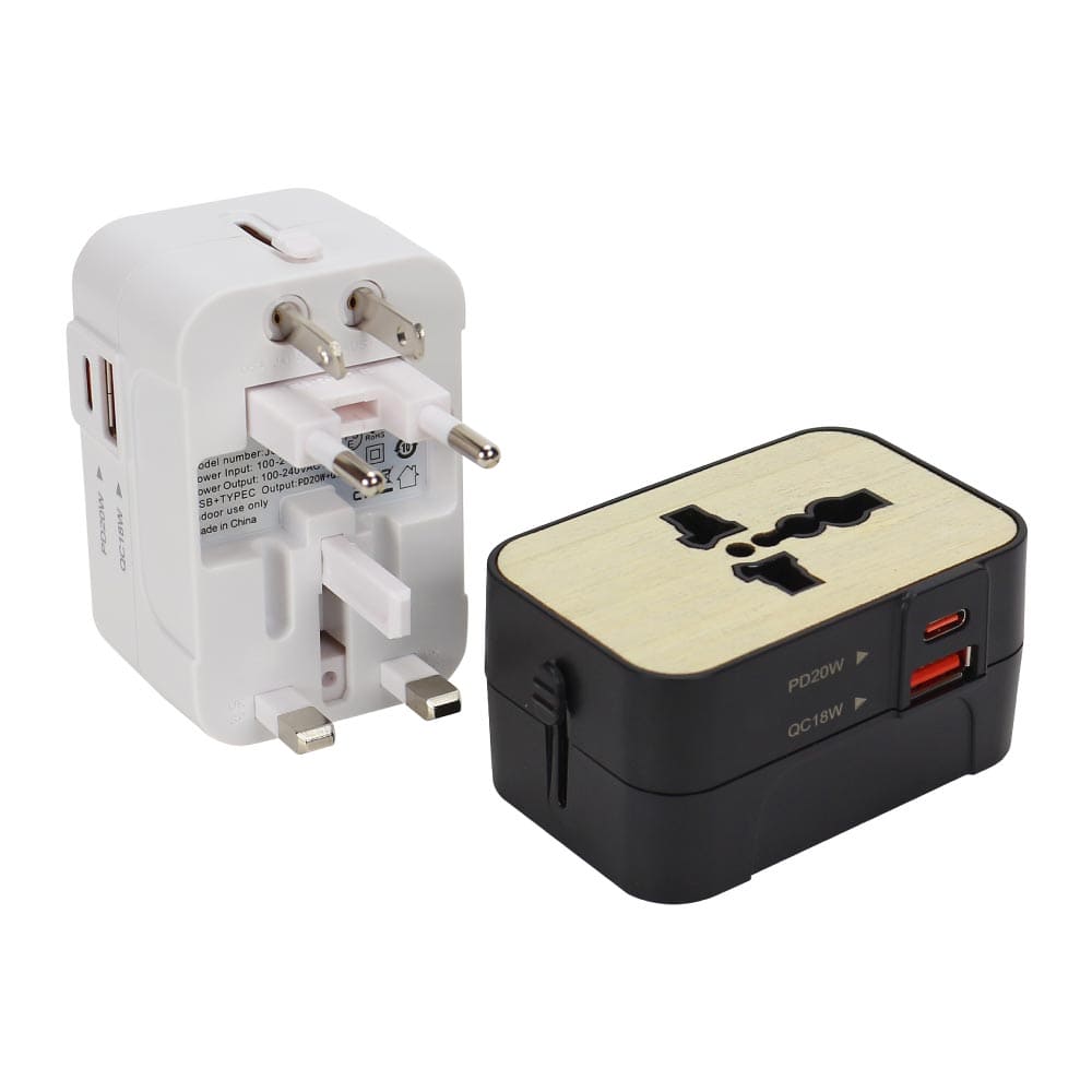 100 Fast Charging Universal Travel Adaptors 20W