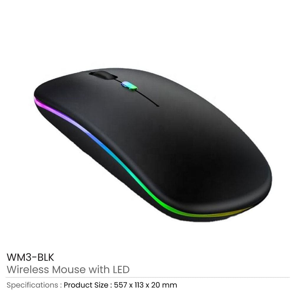 100 Wireless Mouse, Rechargeable & Silent