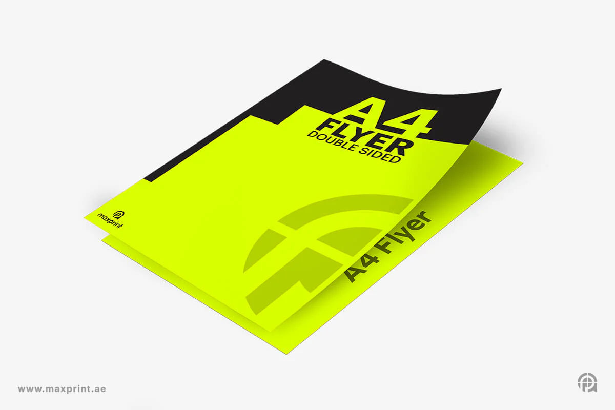 1000 Custom A4 Flyers – 300gsm with Matt Lamination, Double-Sided Printing