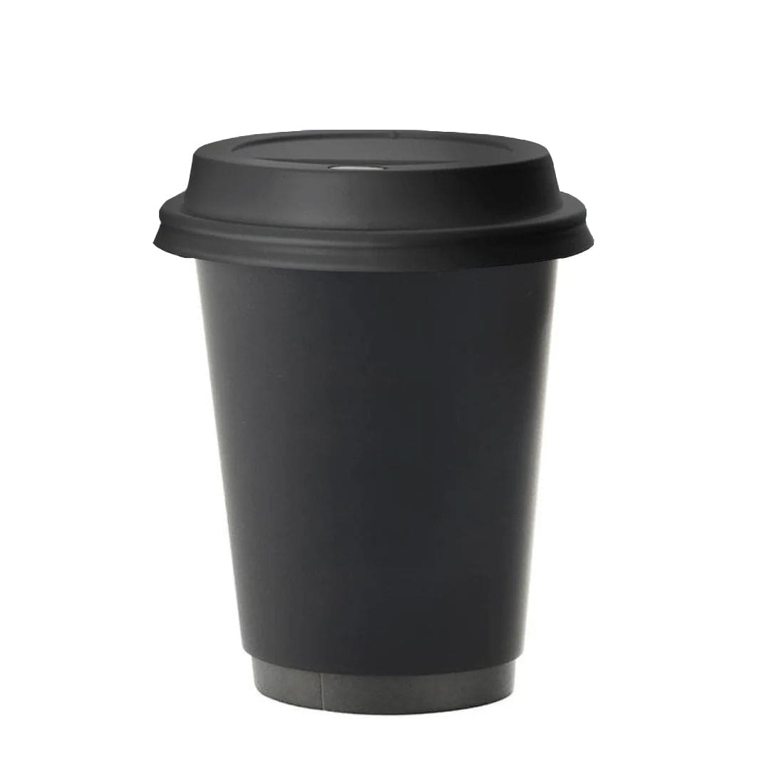 1000 8oz Double Wall Paper Cups – Matte Finish and Black Bottom