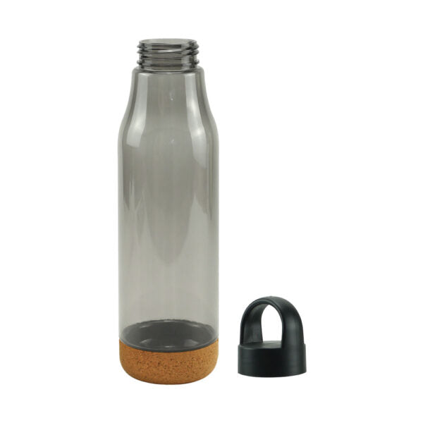 50 rPET Bottles with Cork Base, Twist-off Lid, Handle 720ml