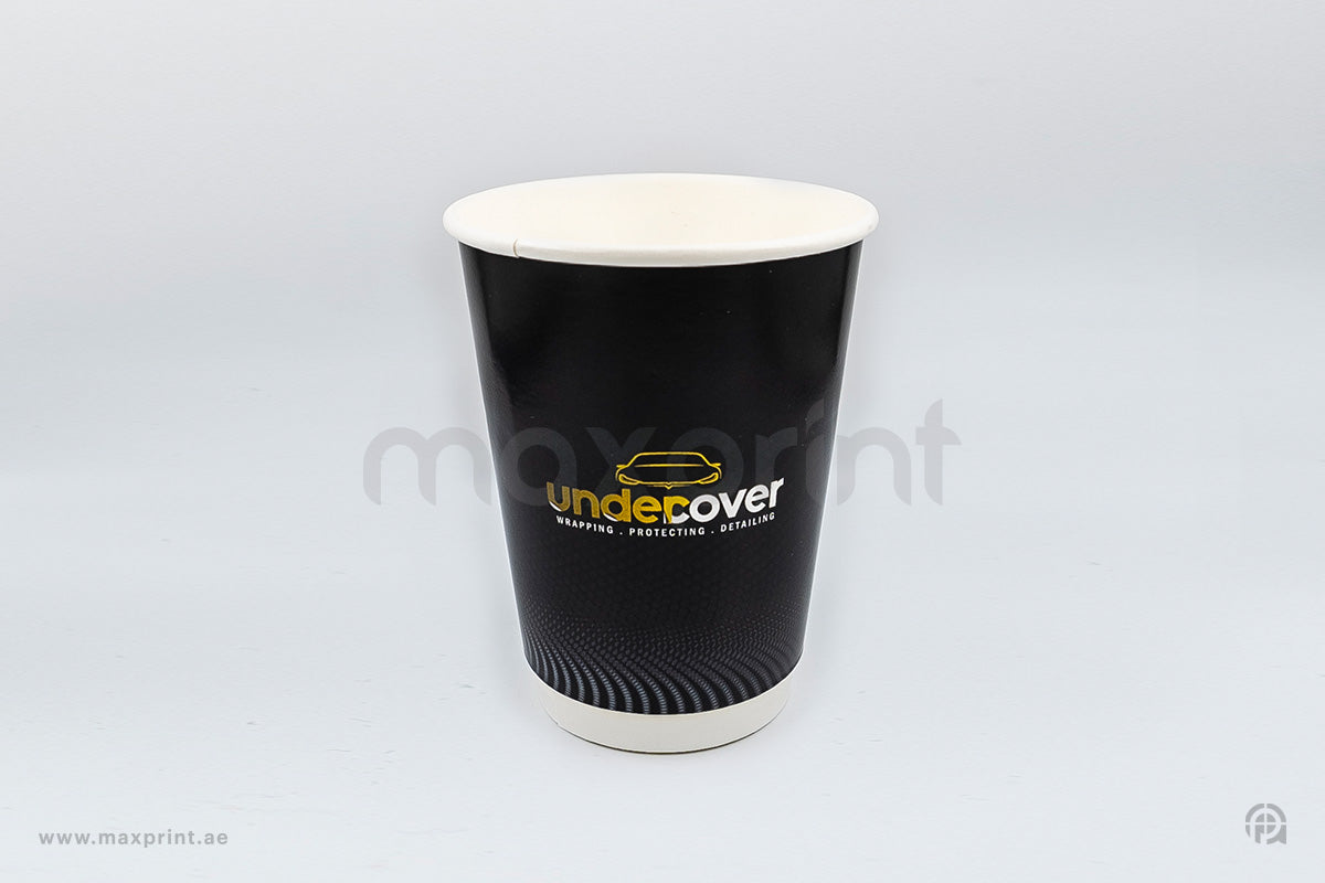 1000 Paper Cups Double Wall 12 oz