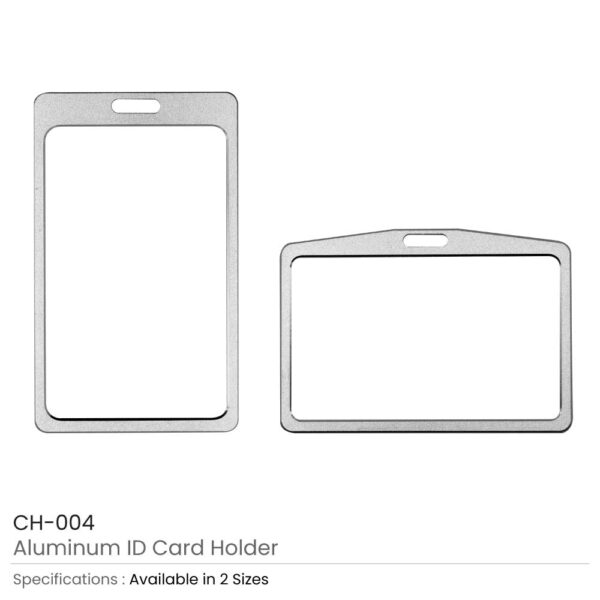 1000 Aluminum ID Card Holders