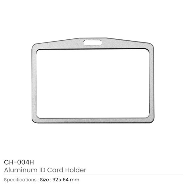 1000 Aluminum ID Card Holders