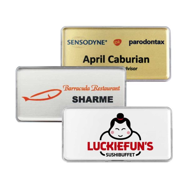 100 Lens Cover Name Badges