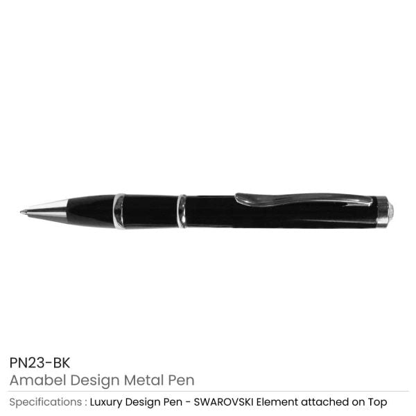 250 Amabel Design Metal Pens