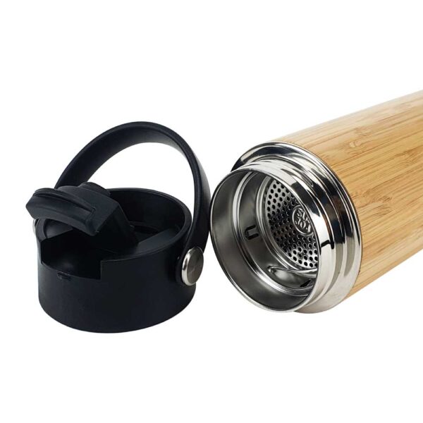 50 Bamboo Flask with Tea Infuser