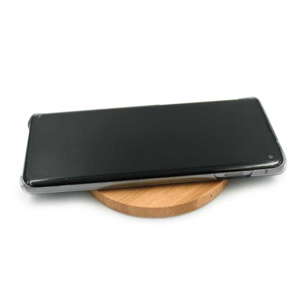 100 Bamboo Wireless Charging Pad