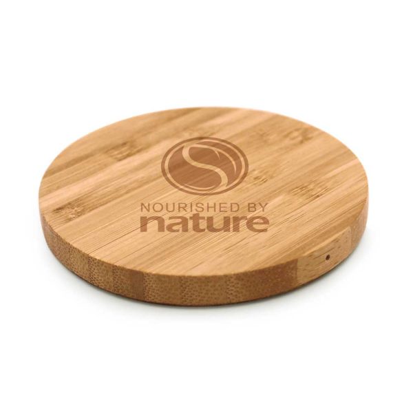 100 Bamboo Wireless Charging Pad