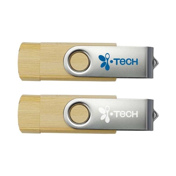 500 OTG Bamboo Swivel USB 32GB