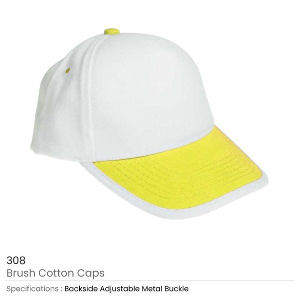 150 Brushed Cotton Caps