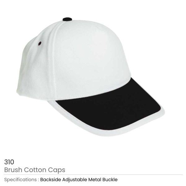 150 Brushed Cotton Caps