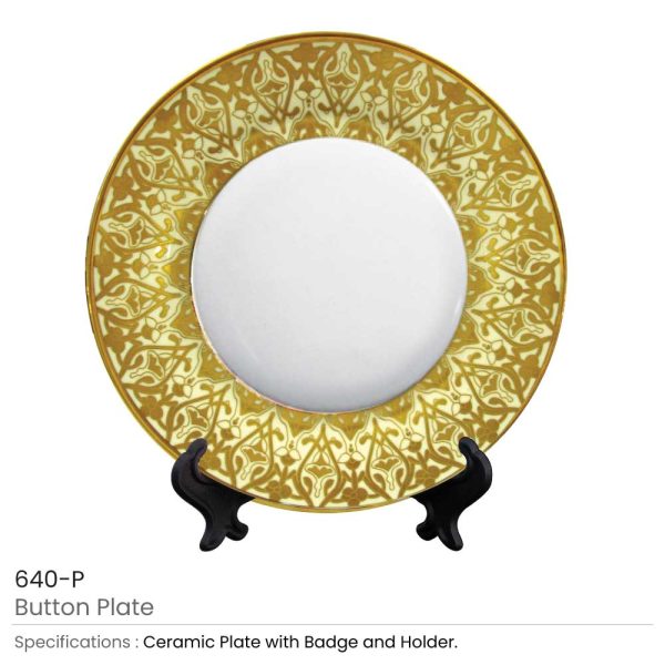 50 Button Plate