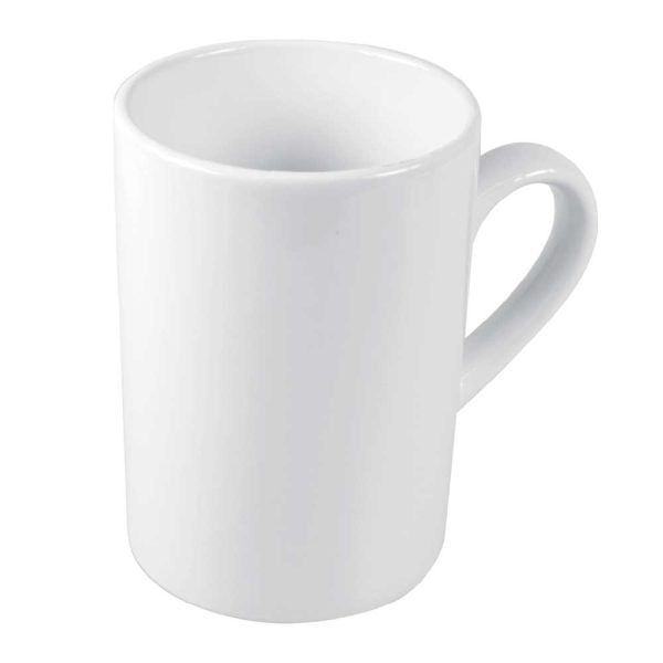 36 White Ceramic Mugs