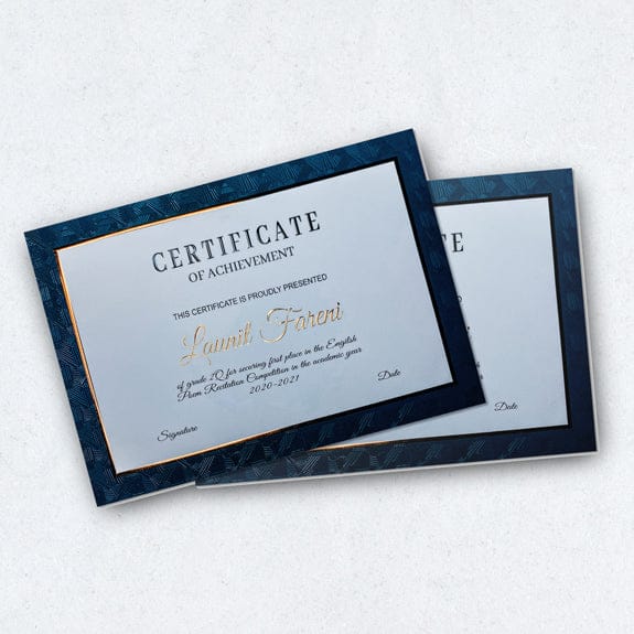 Certificates