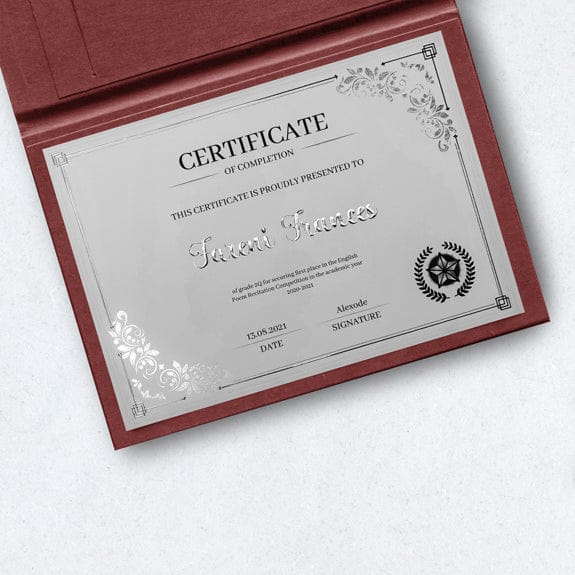 Certificates