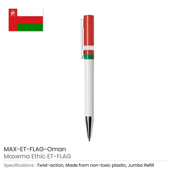 1000 Flag Pens Maxema Ethic