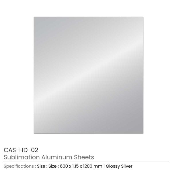 50 HD Coated Aluminum Sheets