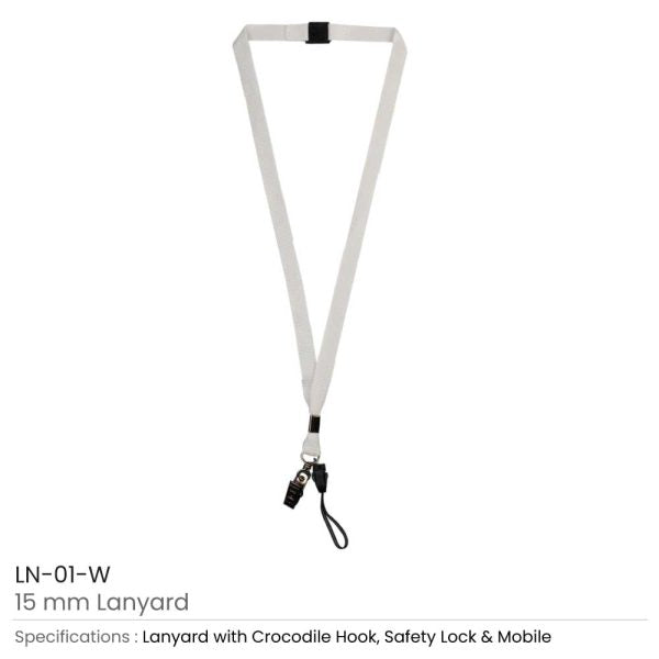 1000 Lanyard with Clip and Mobile Holders