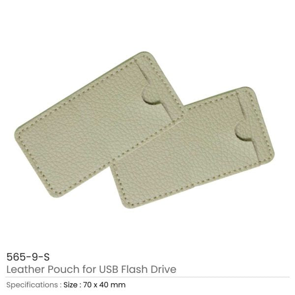 4500 Leather Pouch for Card USB