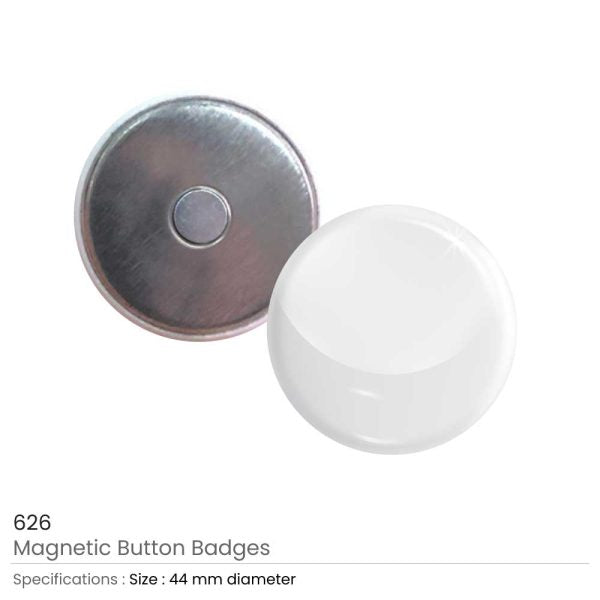 1000 Magnetic Button Badges