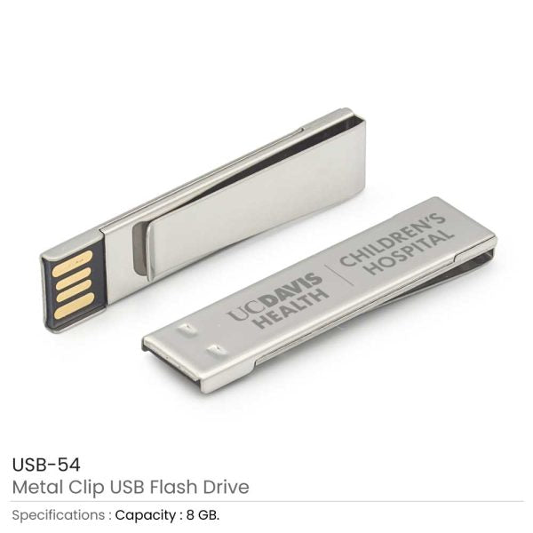 500 Metal Clip USB Flash