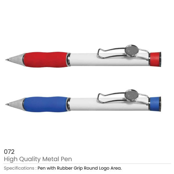 50 Logo Metal Pens