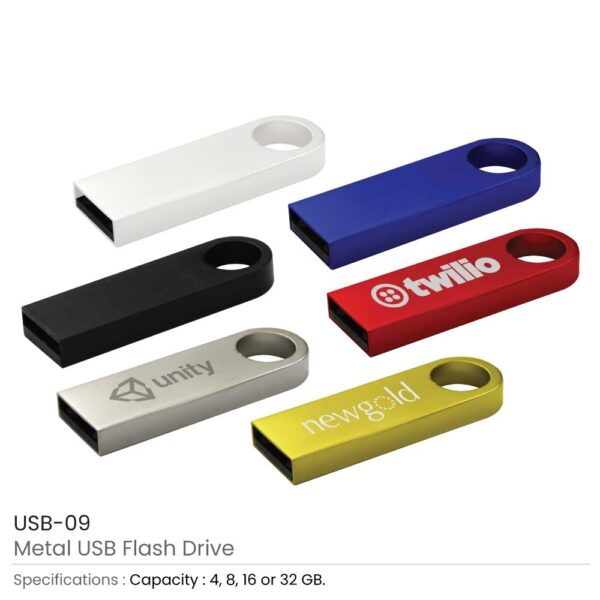 1000 Metal USB Flash Drives