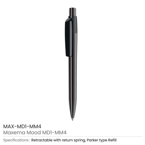 50 Mood Metal Pens