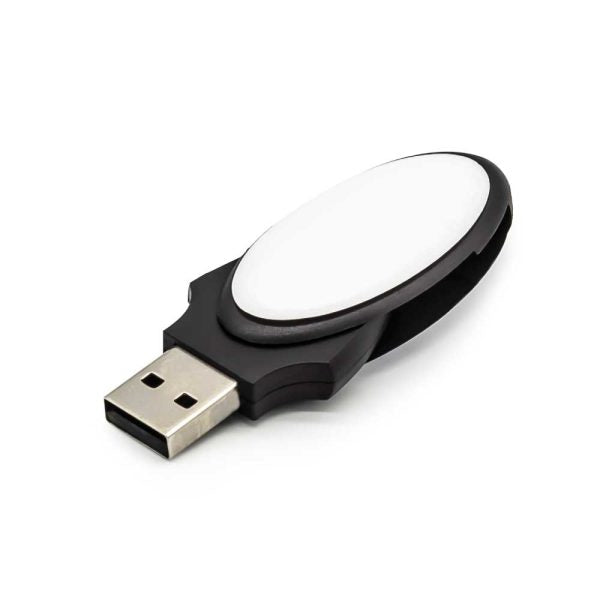 140 Oval Swivel 4GB USB Flash Drives