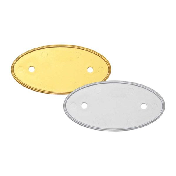 400 PVC Injected Oval Name Badges