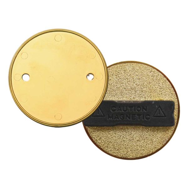 200 PVC Injected Round Badges