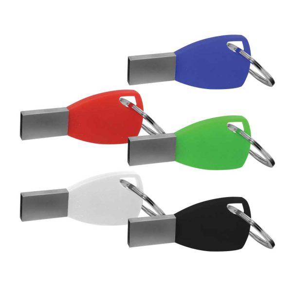 1000 Silicone Keychain USB Flash 8GB