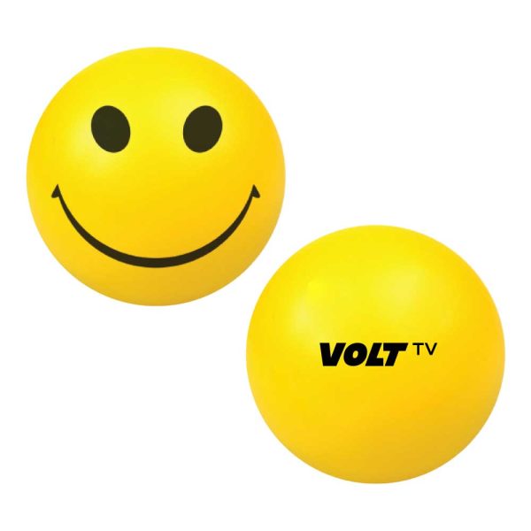 50 Smiley Face Anti Stress Balls