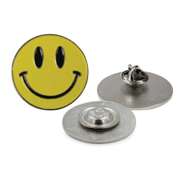 1000 Smiley Metal Badges